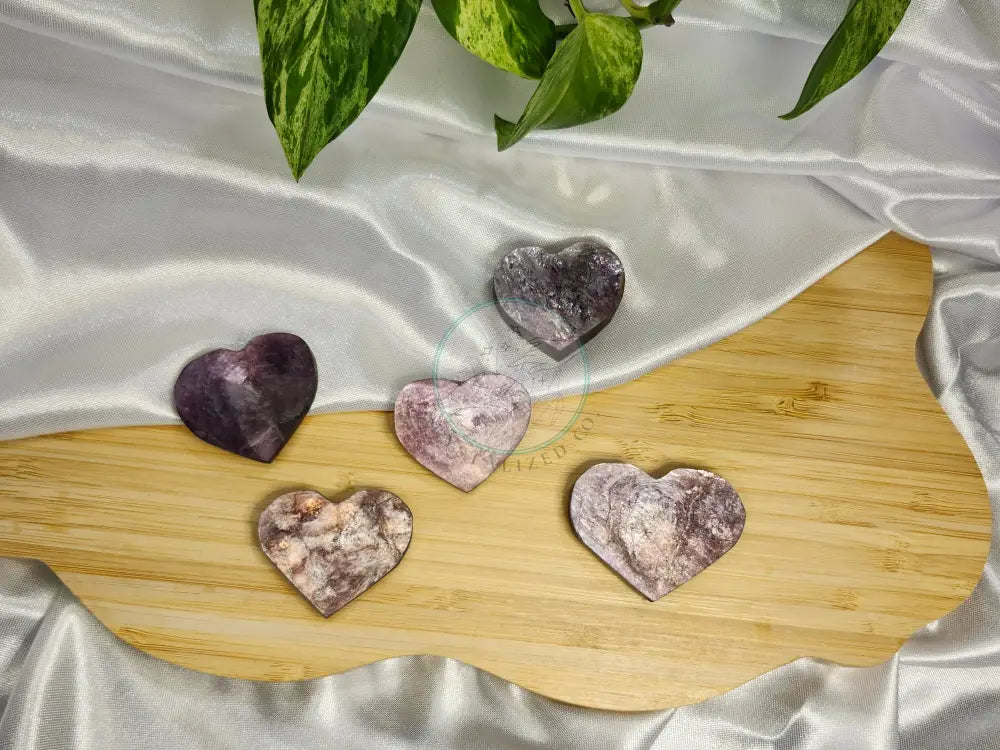 PURPLE MICA HEART