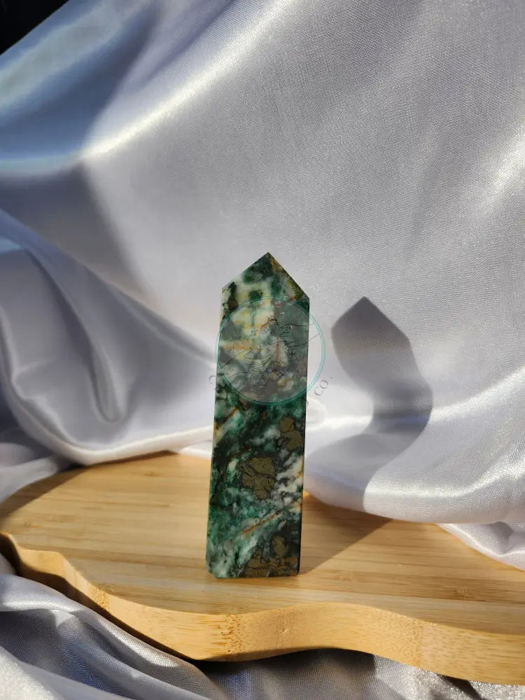 PYRITE AND DIOTASE TOWER