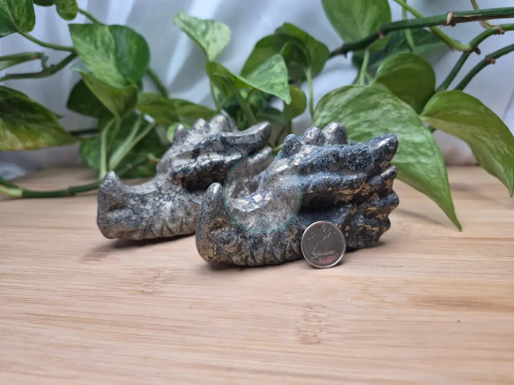 PYRITE DRAGON HEAD