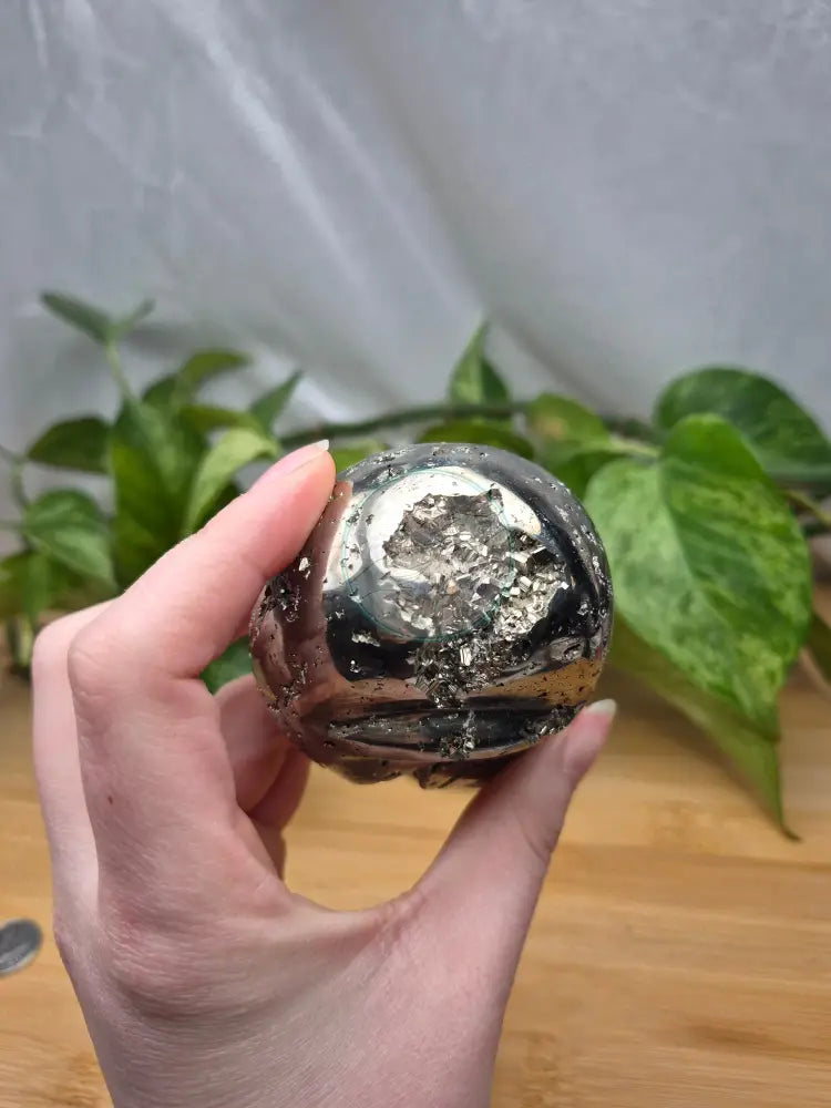 PYRITE SKULL