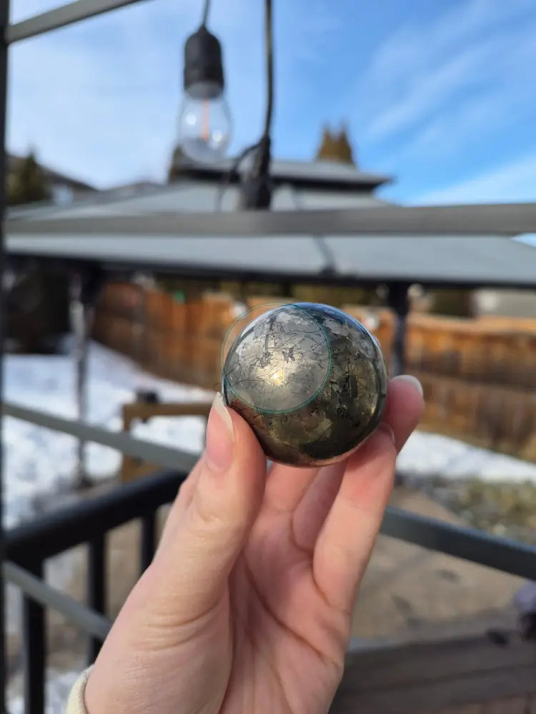 PYRITE SPHERE