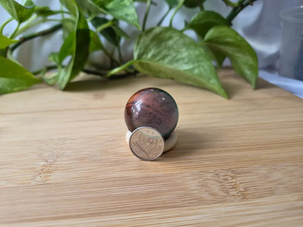 RED TIGER’S EYE SPHERE