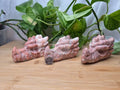 RED VEIN JASPER DRAGON HEAD