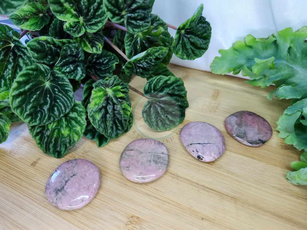 RHODONITE FLAT STONE