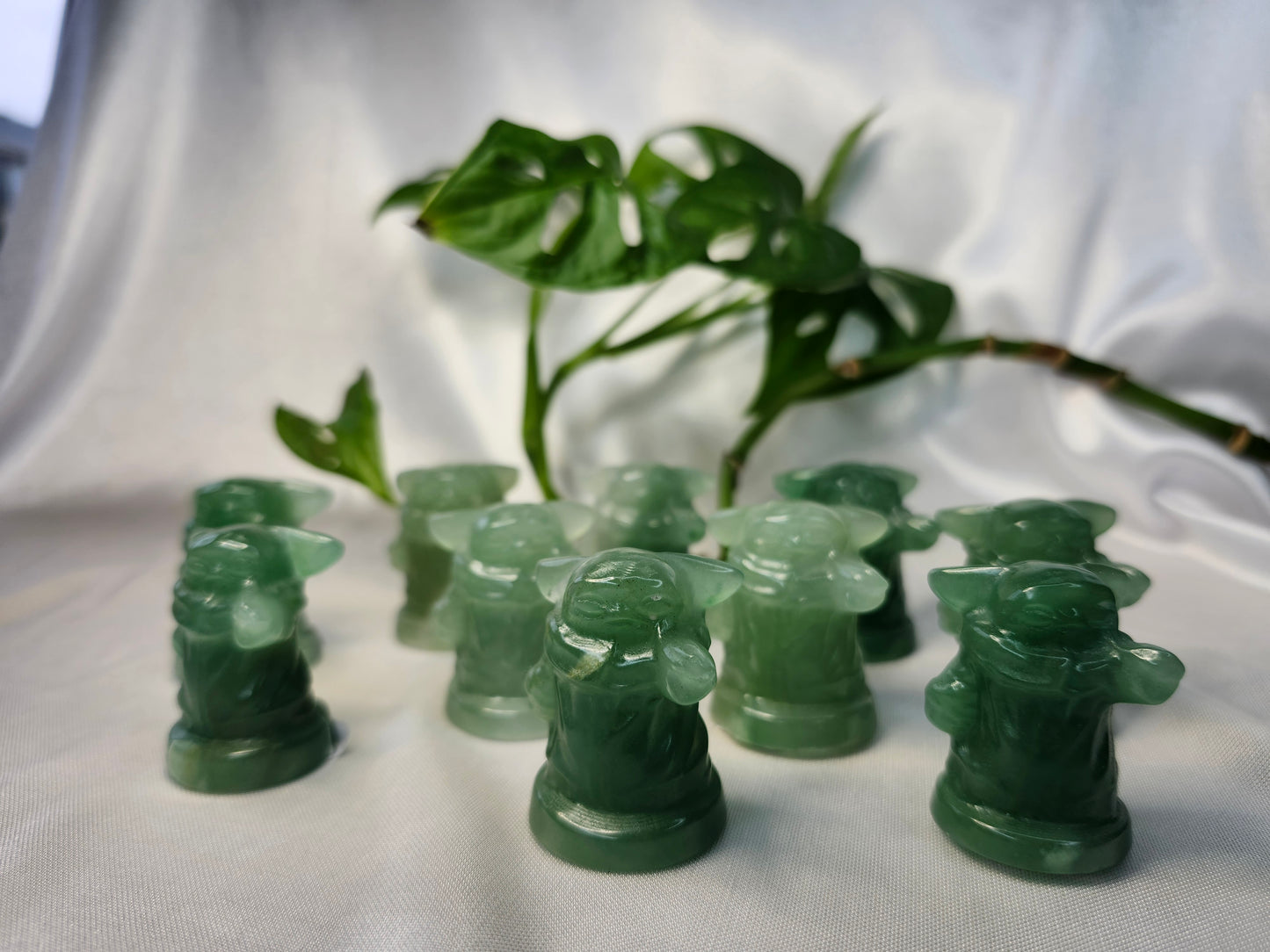 GREEN AVENTURINE GROGU SMALL