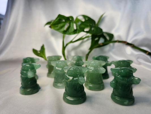 GREEN AVENTURINE GROGU SMALL