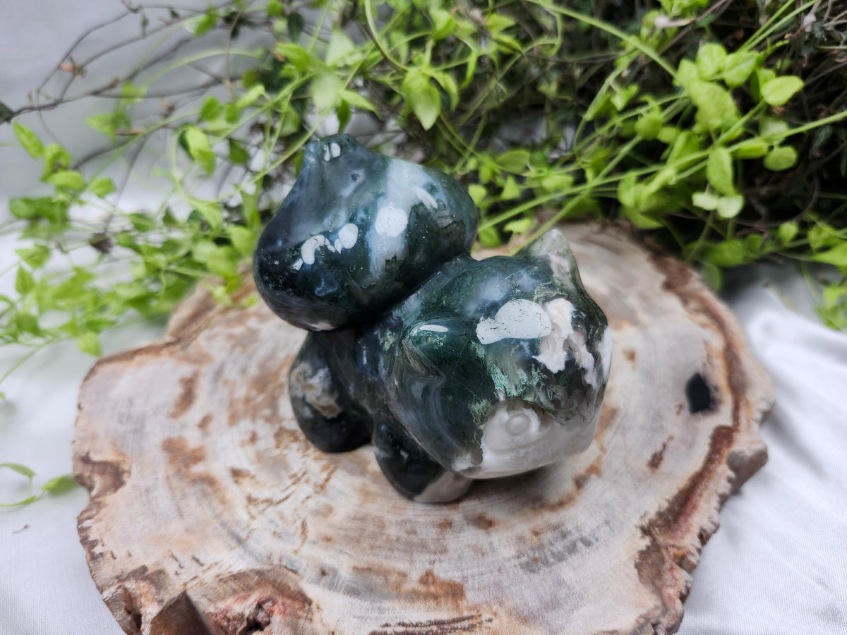 XL MOSS AGATE BULBASAUR