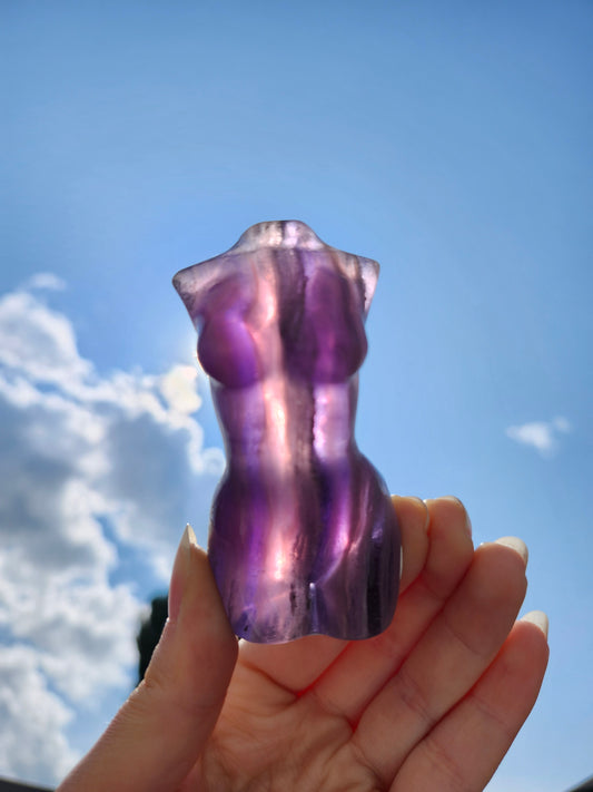 FLUORITE GODDESS BODY