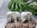 WHITE JADE ELEPHANT
