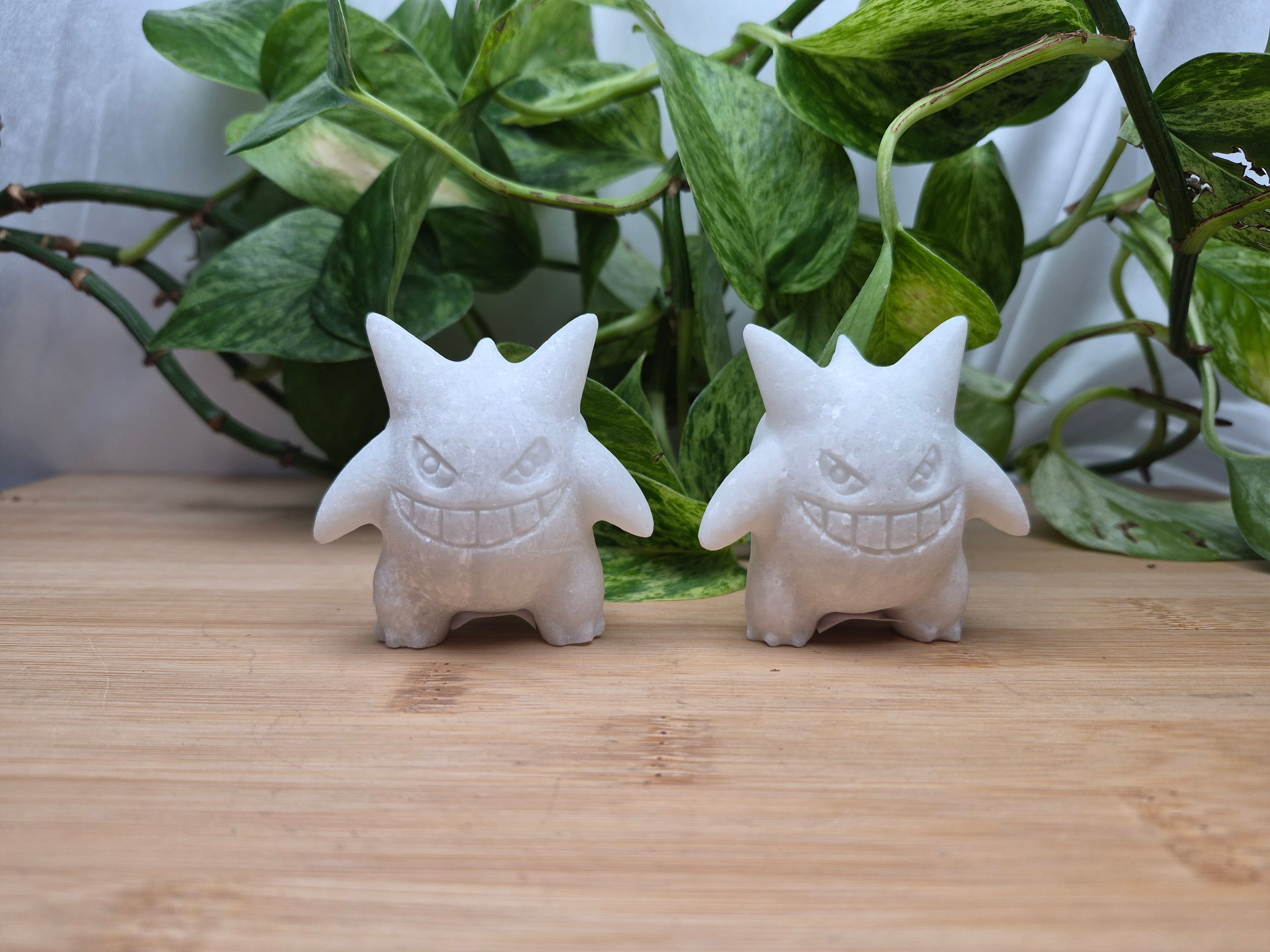 WHITE MARBLE GENGAR