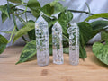CRACKLED GLASS TOWER