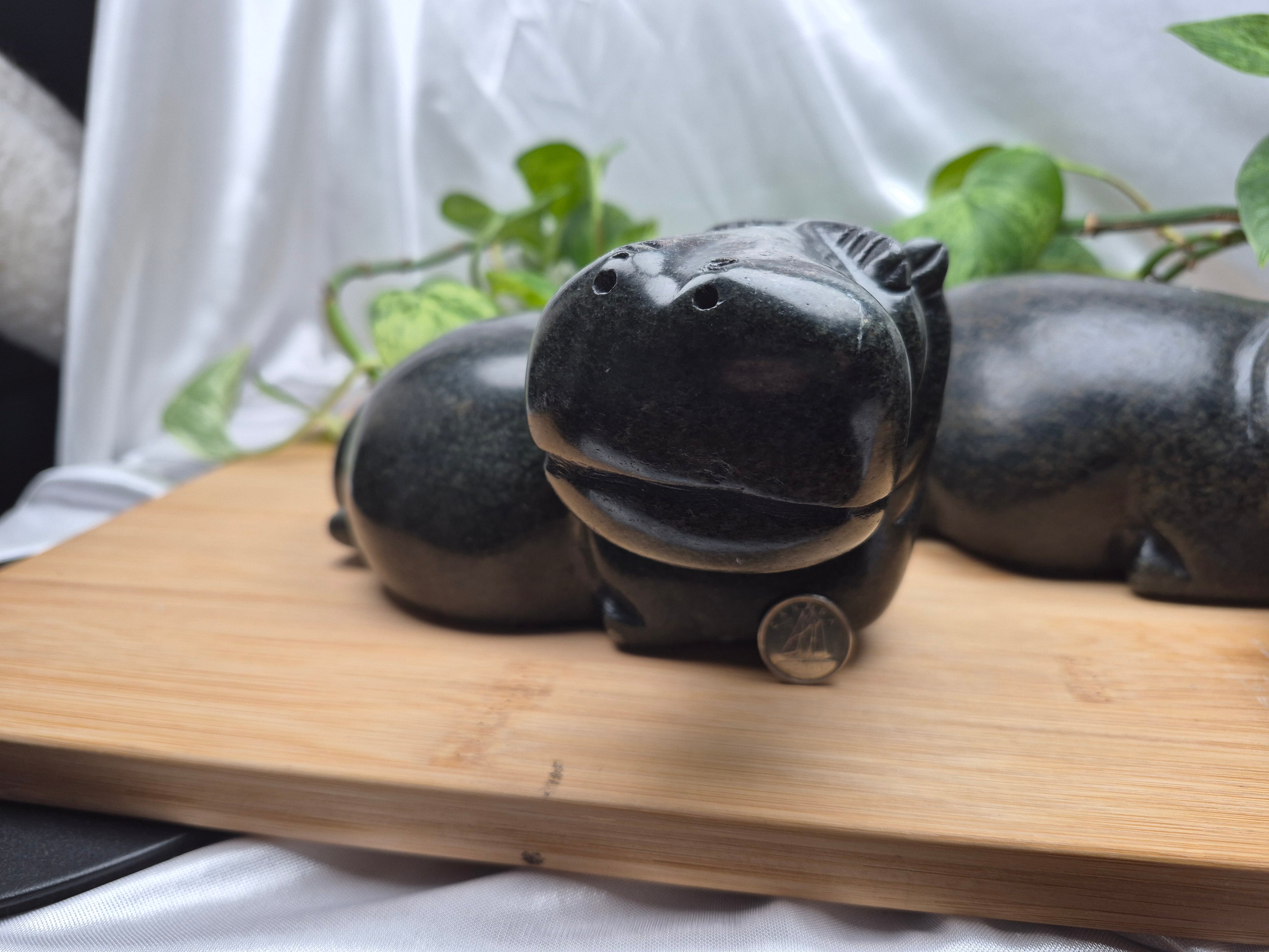 SOAPSTONE HIPPO