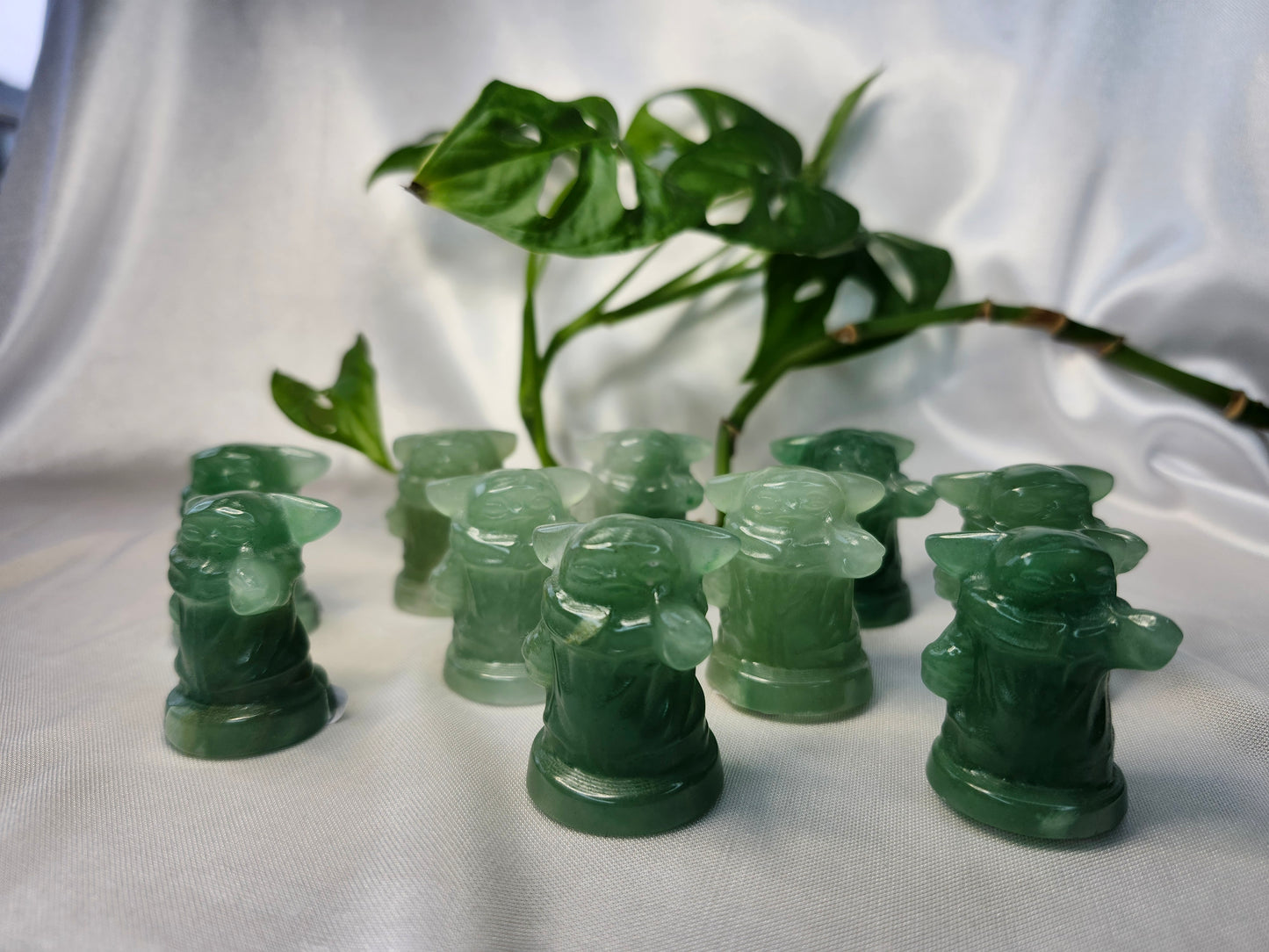 GREEN AVENTURINE GROGU SMALL