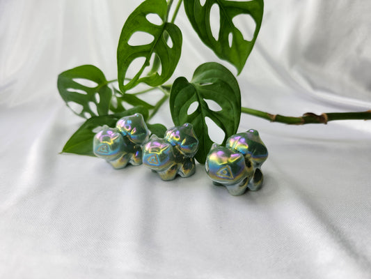 AURA GREEN AVENTURINE BULBASAUR