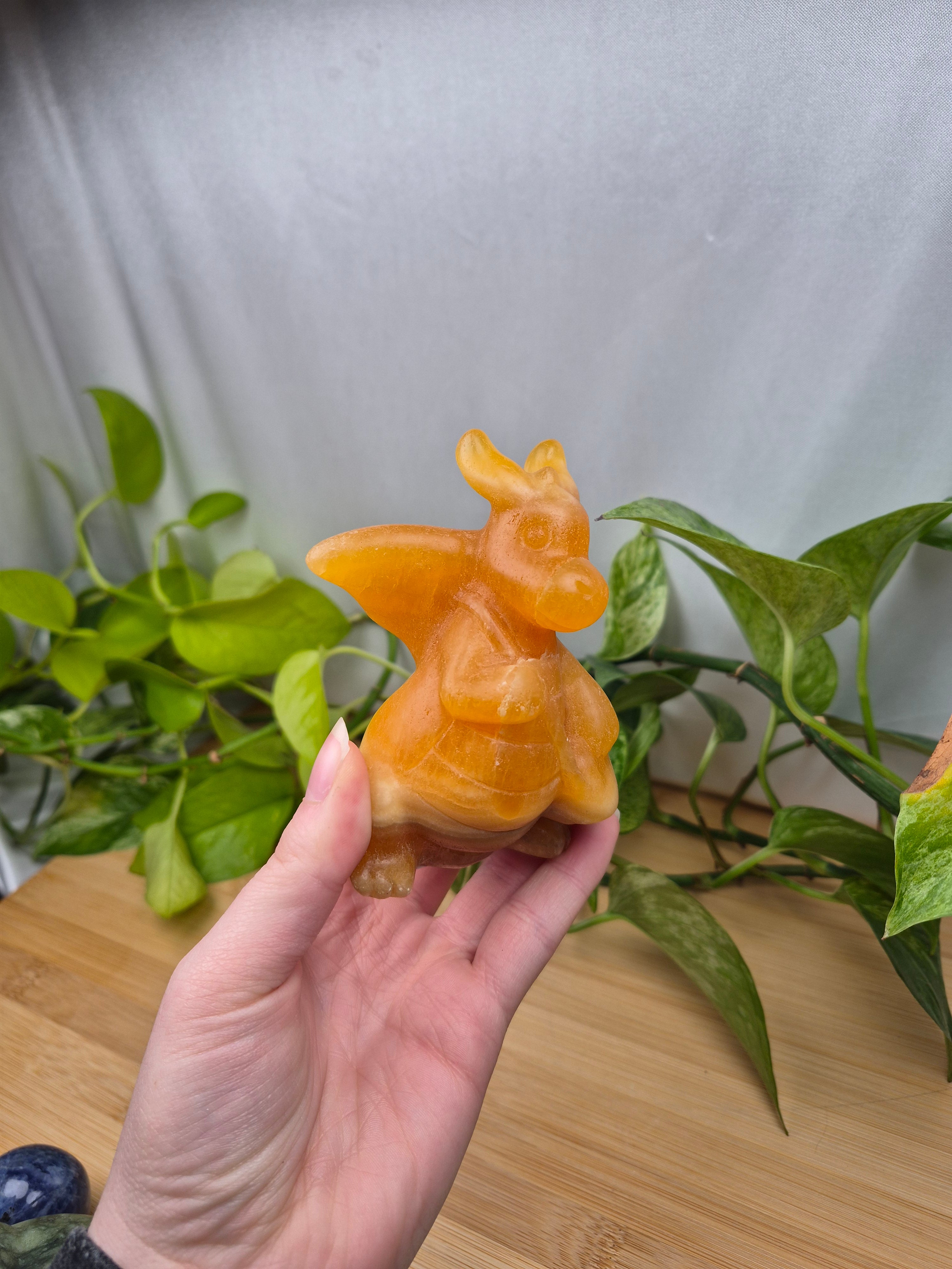ORANGE CALCITE DRAGONITE