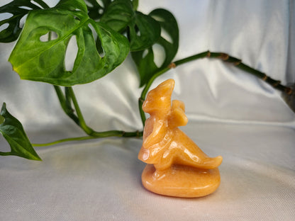 PEACH AVENTURINE DRAGONITE LG