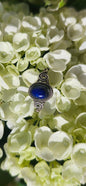 S9 LAPIS LAZULI RING .925 STERLING SILVER