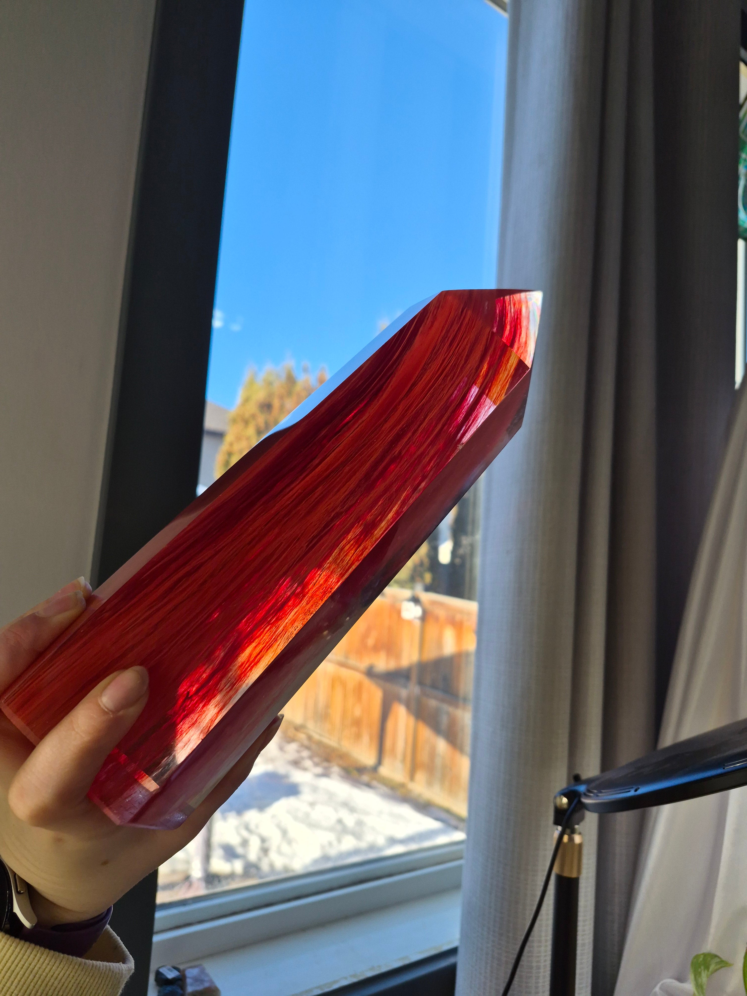 RED FAIRY GLASS TOWER XL