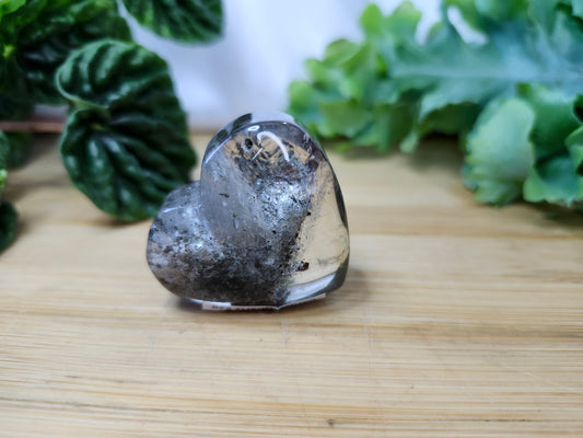 GARDEN QUARTZ HEART
