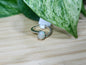 S4.75 GR. A OPAL RING .925 STERLING SILVER