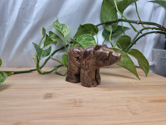 CHOCOLATE CALCITE MD BEAR