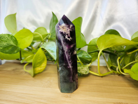 FEATHER FLUORITE TOWER
