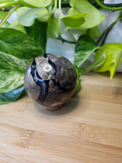 VOLCANO AGATE SPHERE (B)