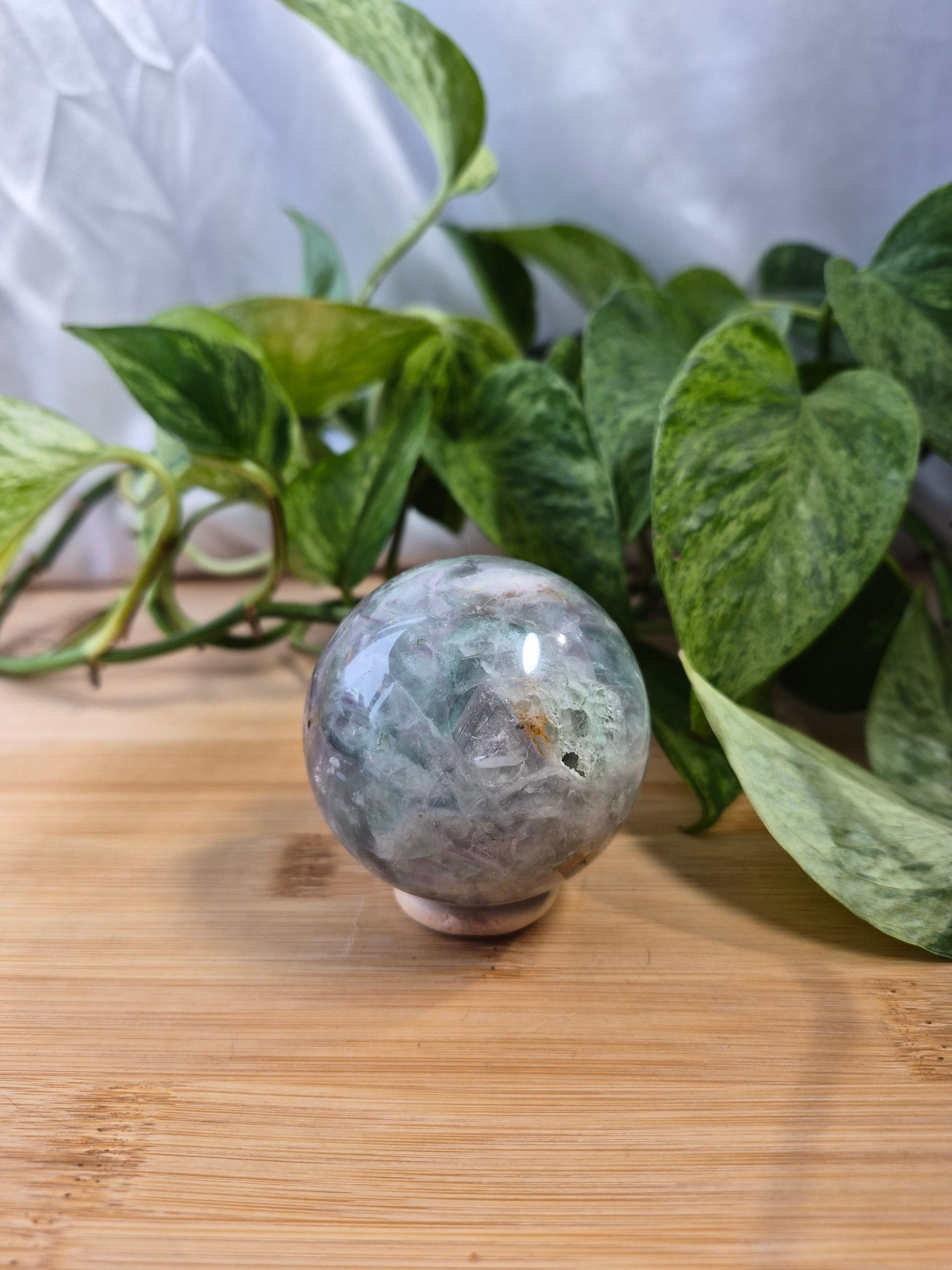 FLUORITE SPHERE
