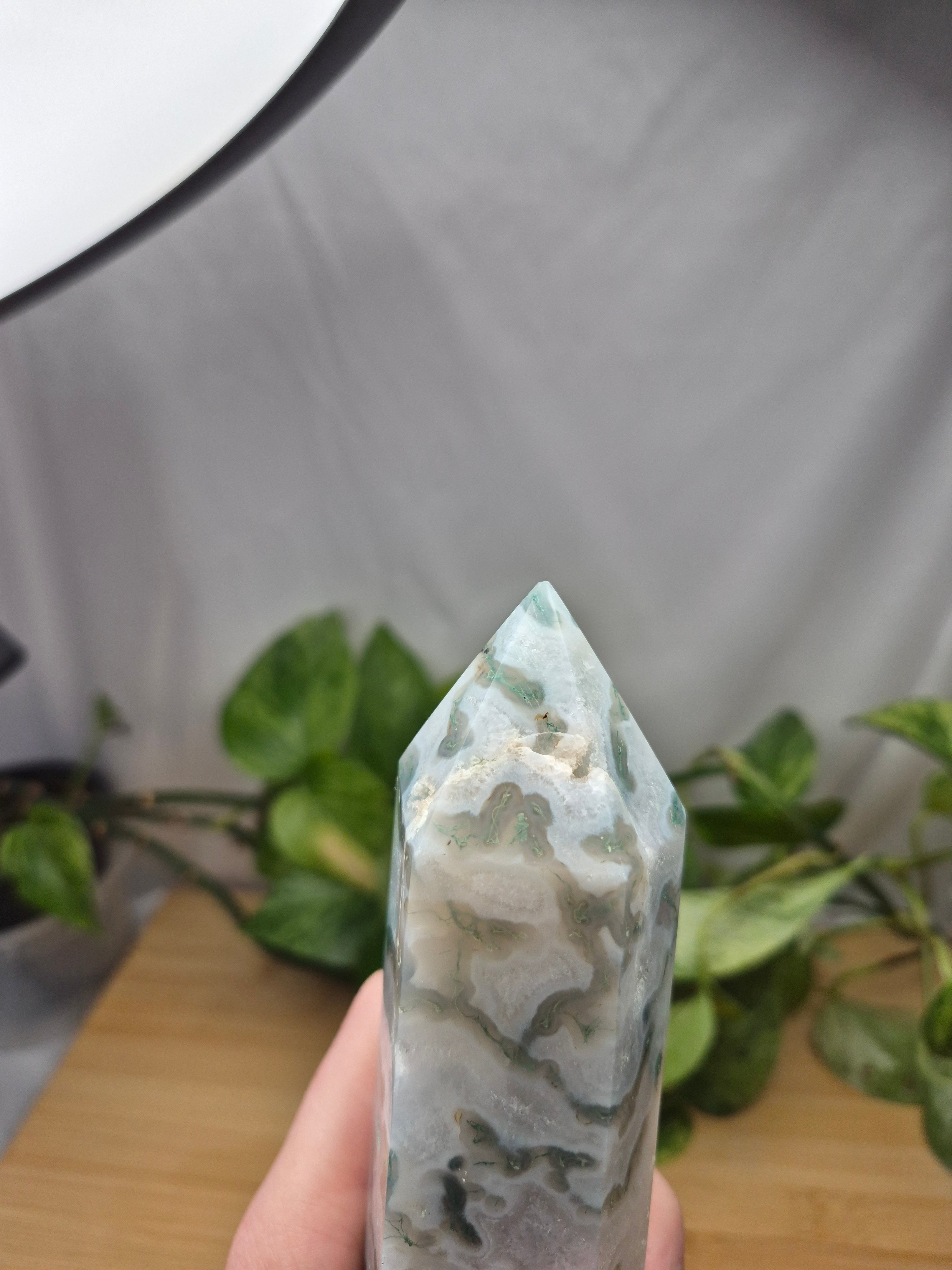 MOSS AGATE TOWER