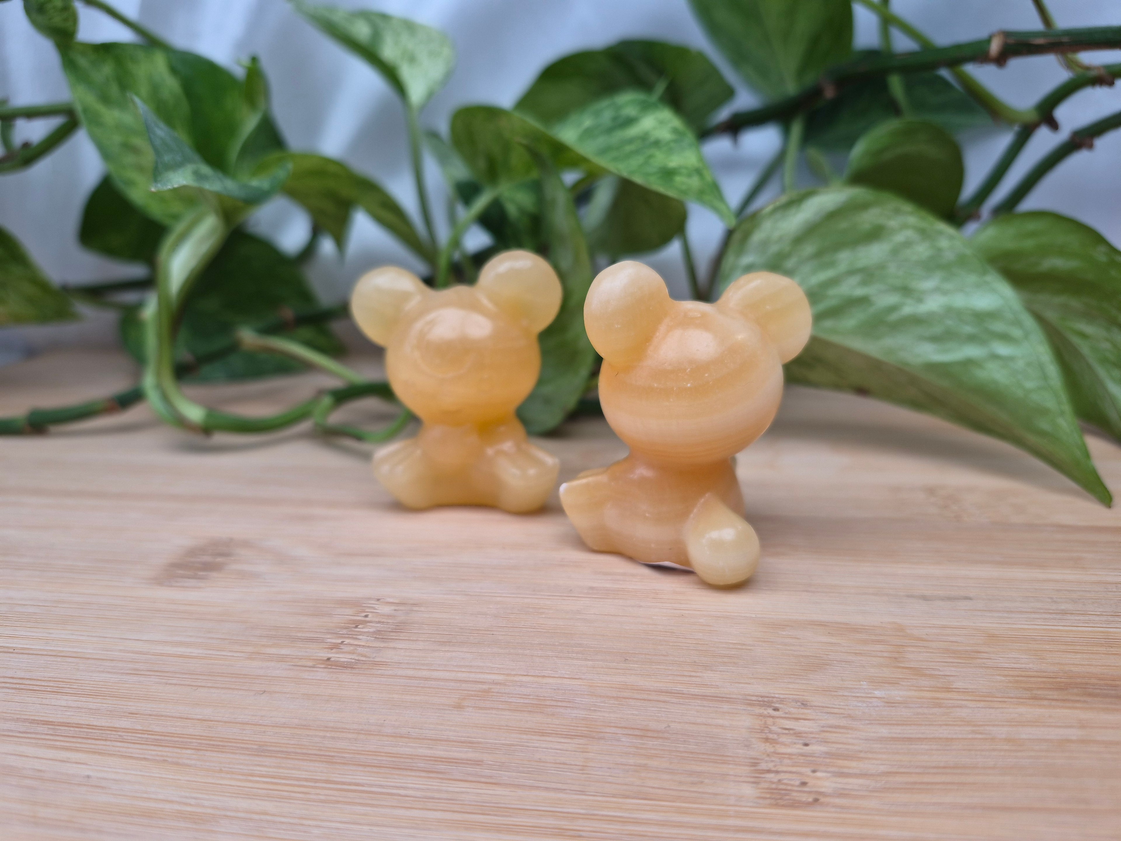 ORANGE CALCITE TEDDIURSA