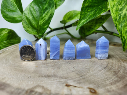 BLUE LACE AGATE TOWER