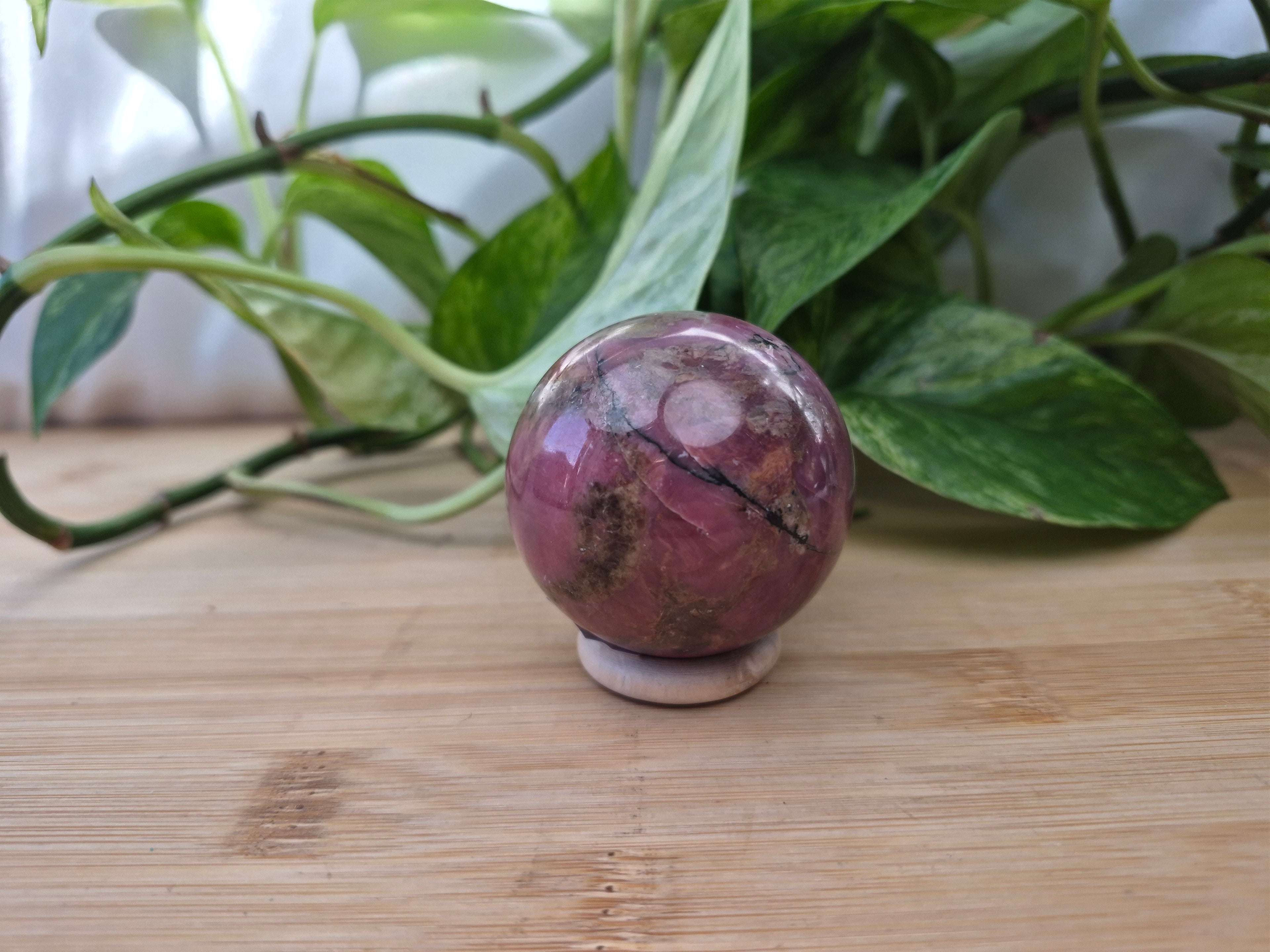 RHODONITE SPHERE