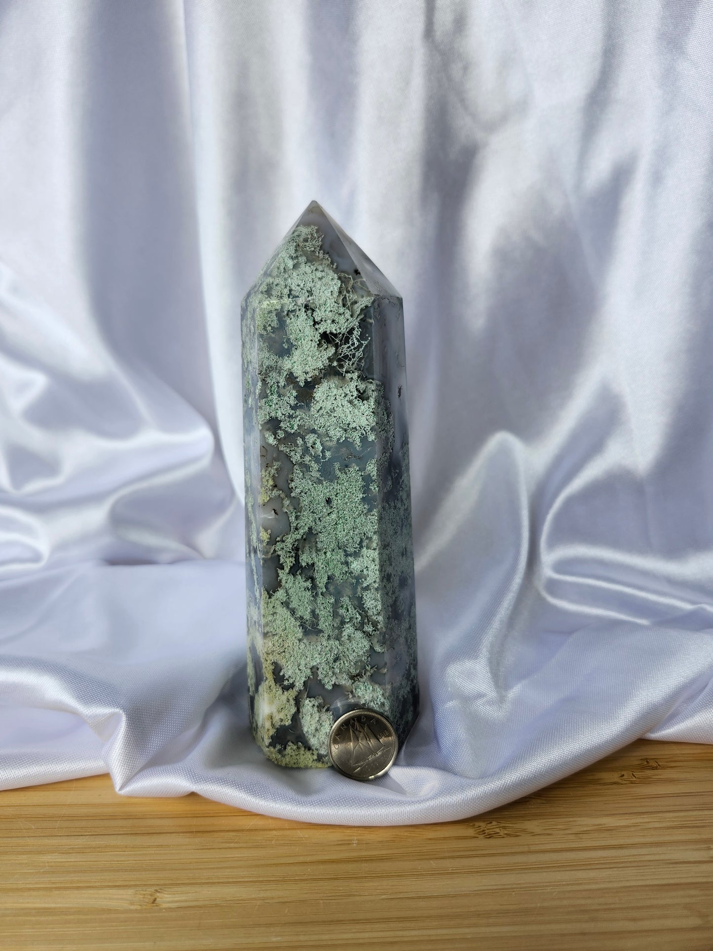 MOSS AGATE TOWER