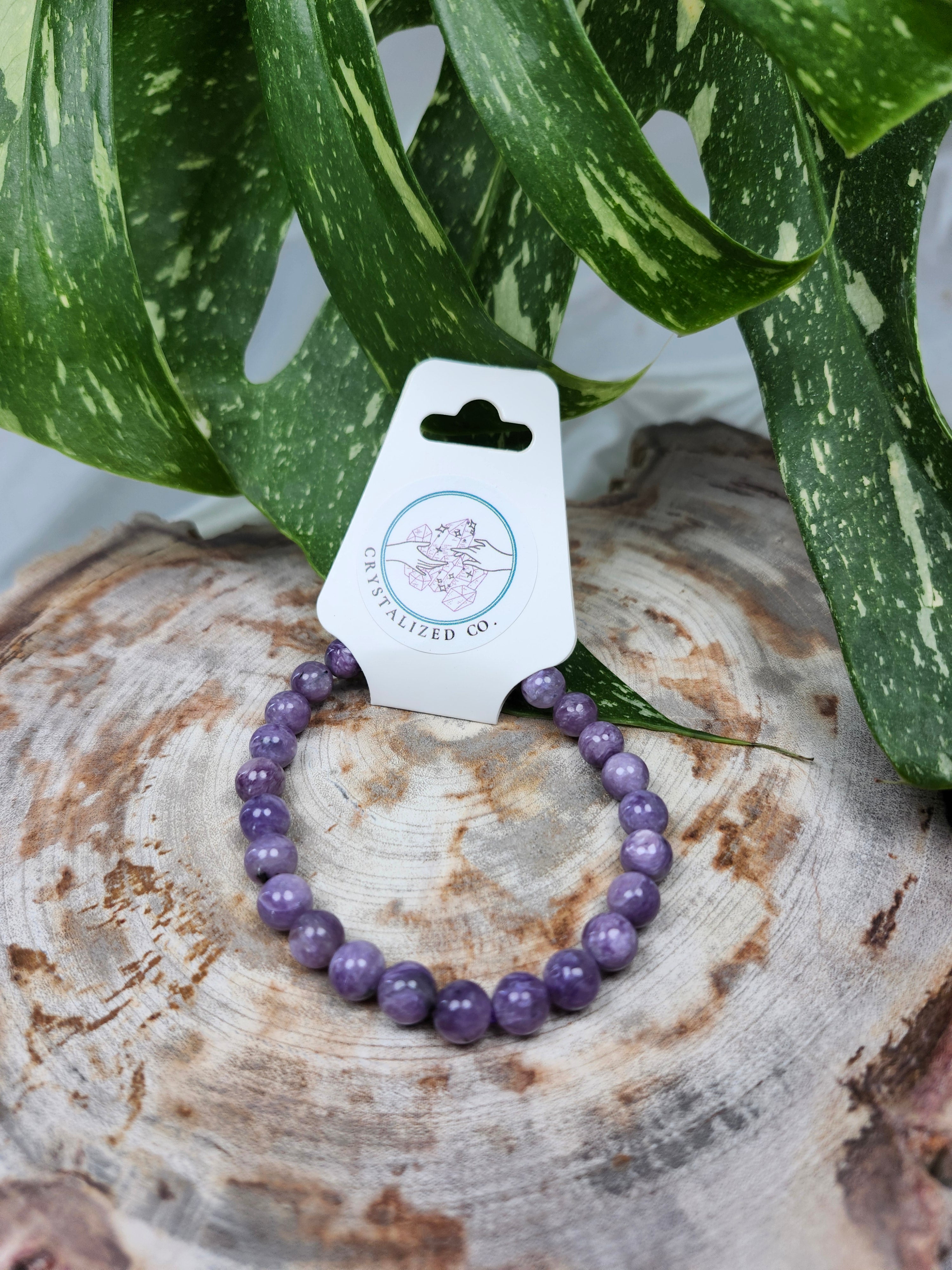 6MM CHAROITE BRACELET