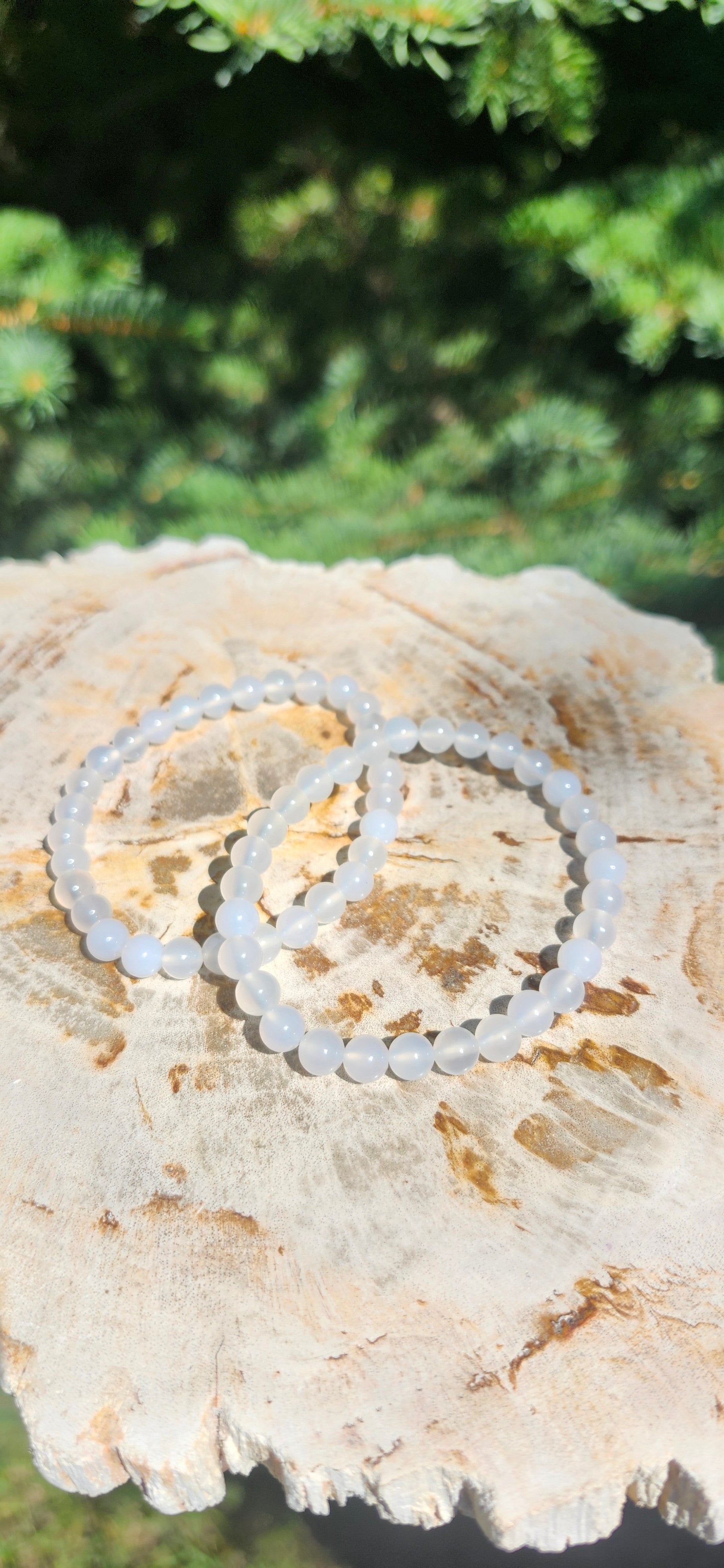 6mm CHALCEDONY BRACELET