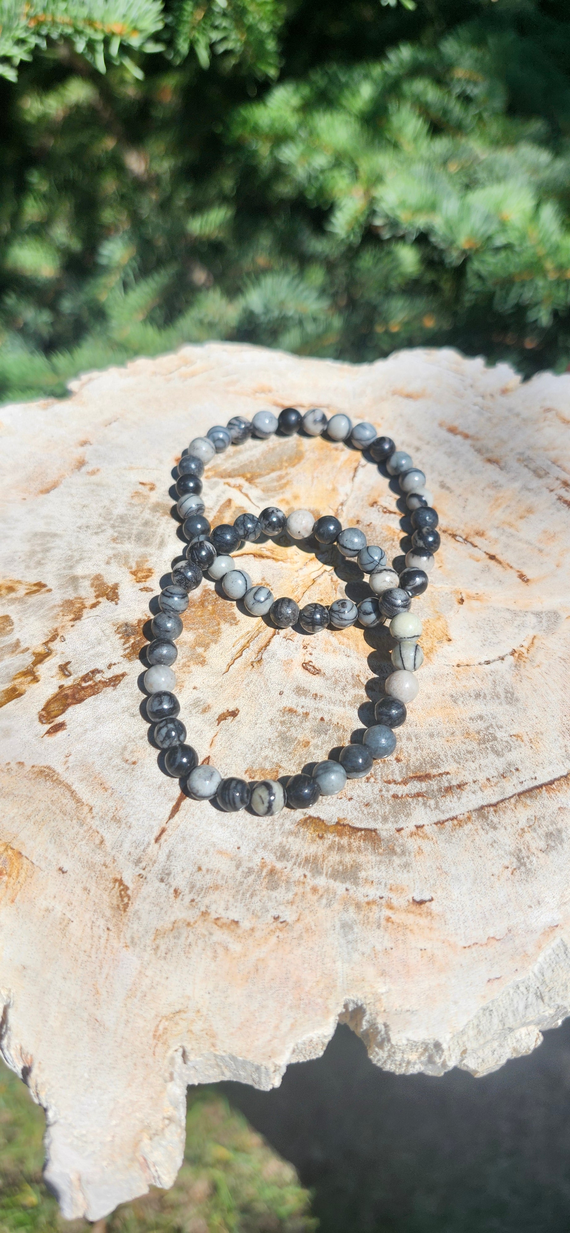 6mm PICASSO JASPER BRACELET