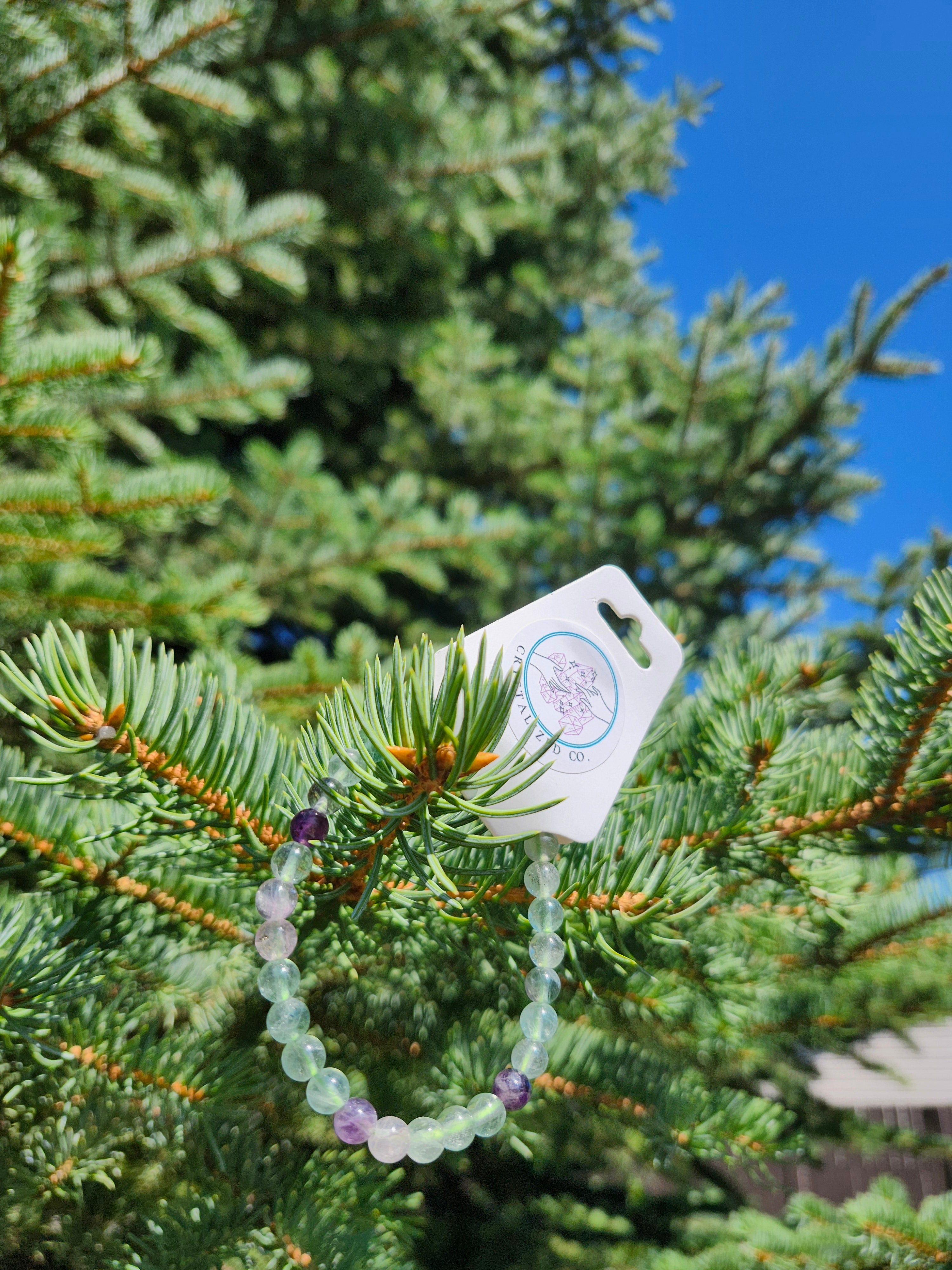 6mm FLUORITE BRACELET