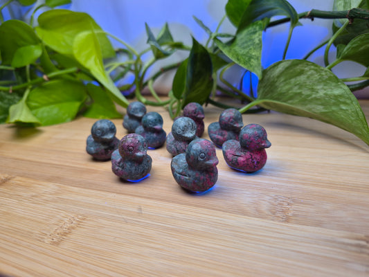 RUBY IN KYANITE DUCK