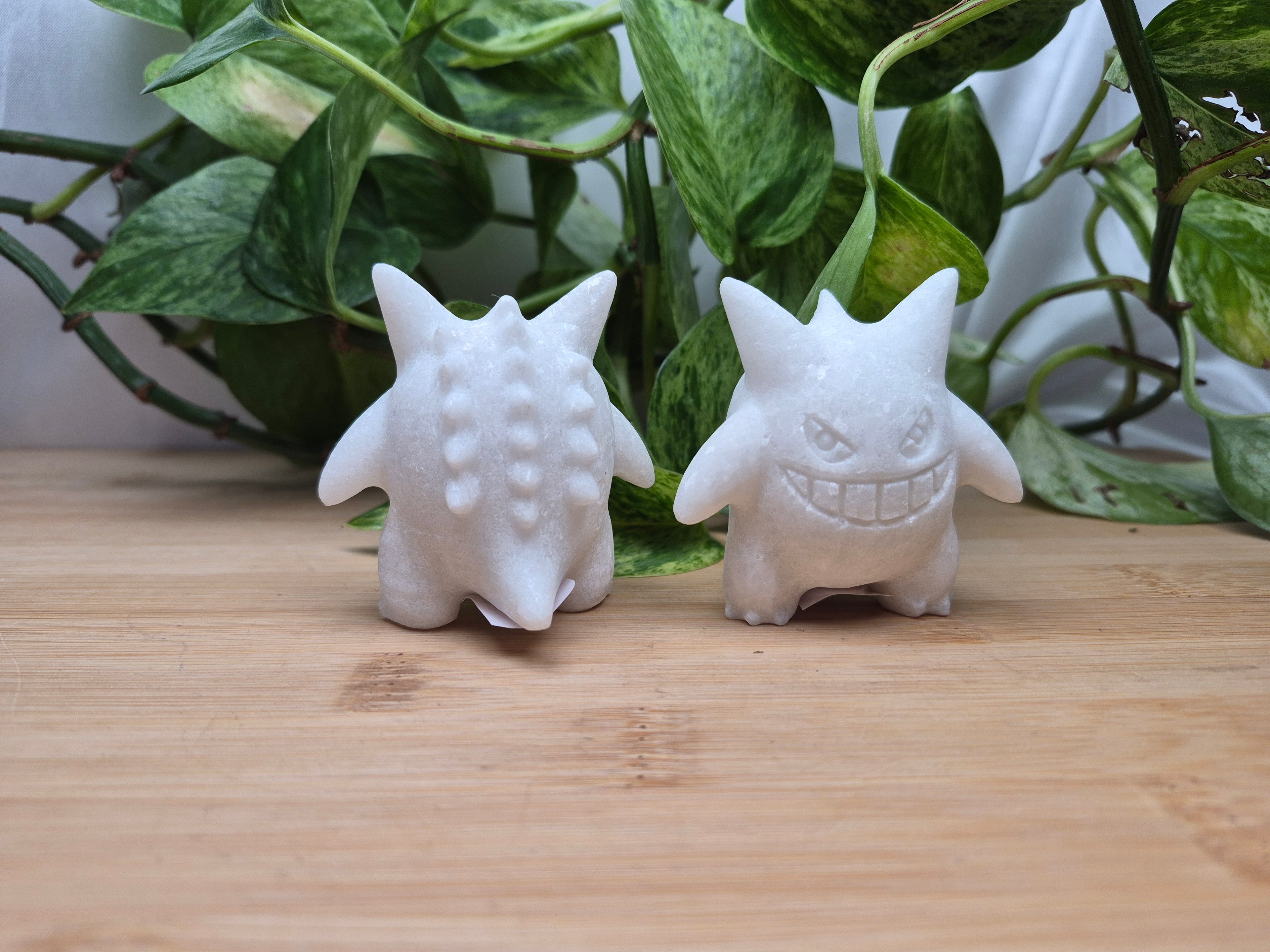 WHITE MARBLE GENGAR