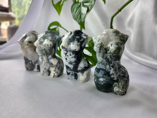 MOSS AGATE GODDESS BODY