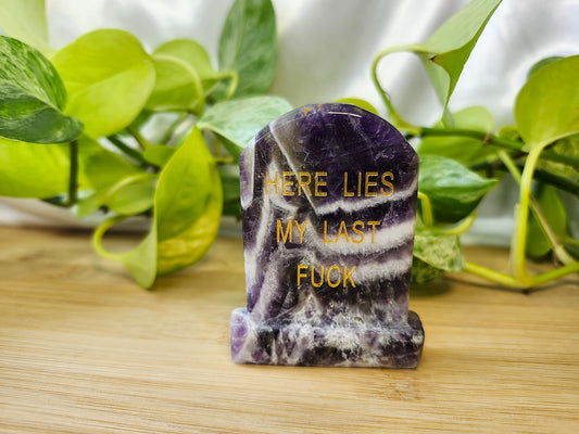AMETHYST TOMBSTONE