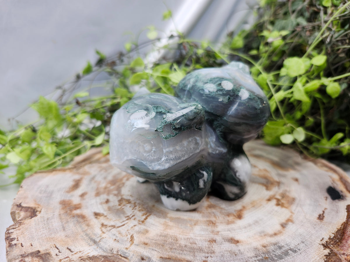XL MOSS AGATE BULBASAUR