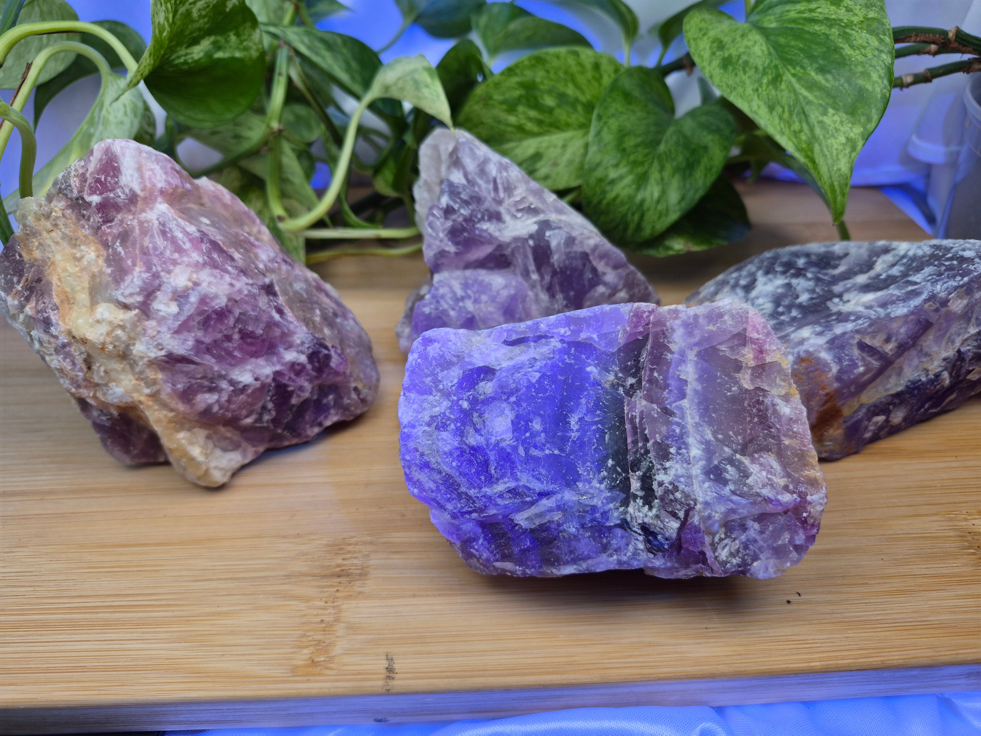 FLUORITE ROUGH  CHUNK 600g - 700g