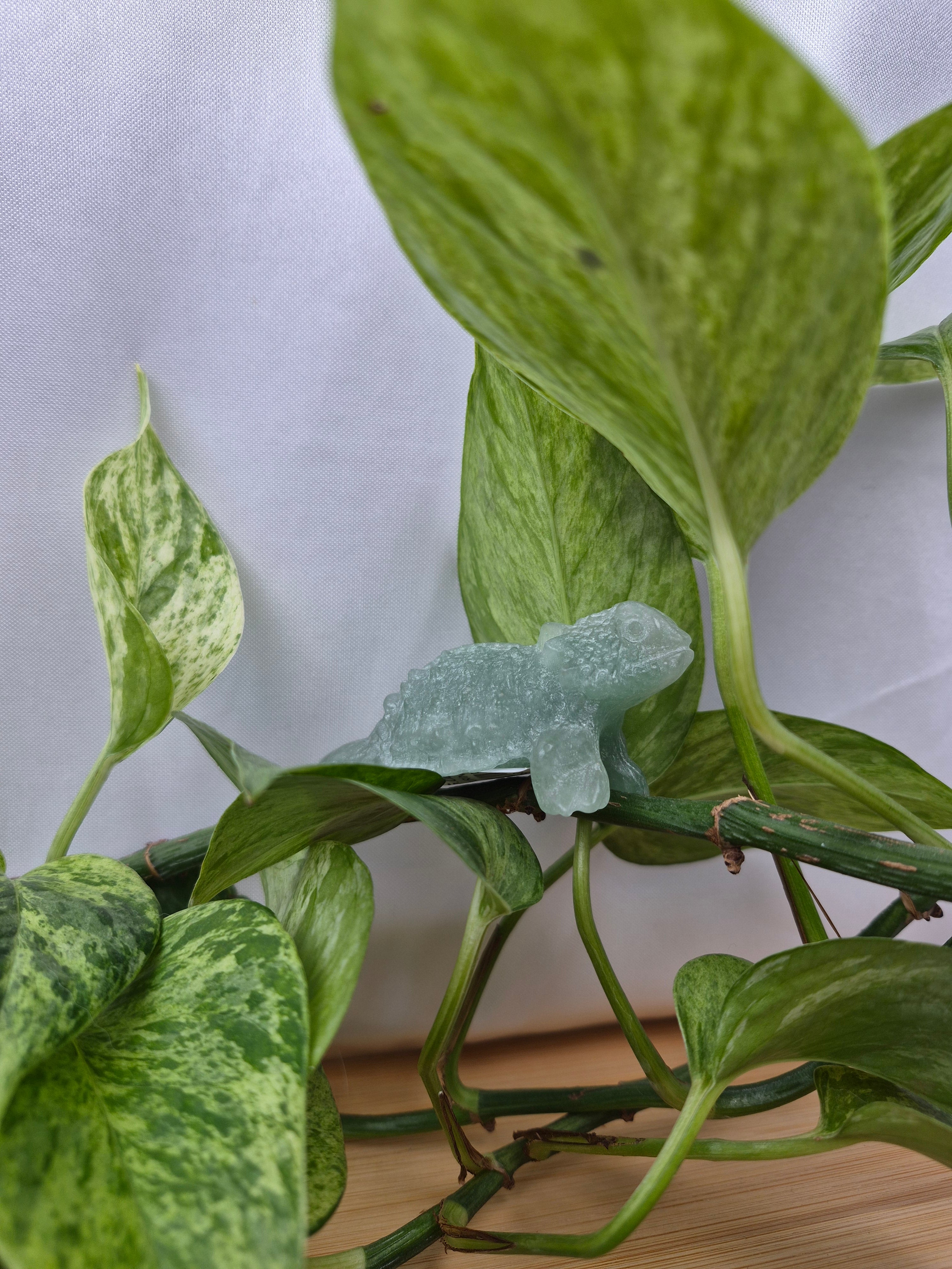 GREEN AVENTURINE LIZARD