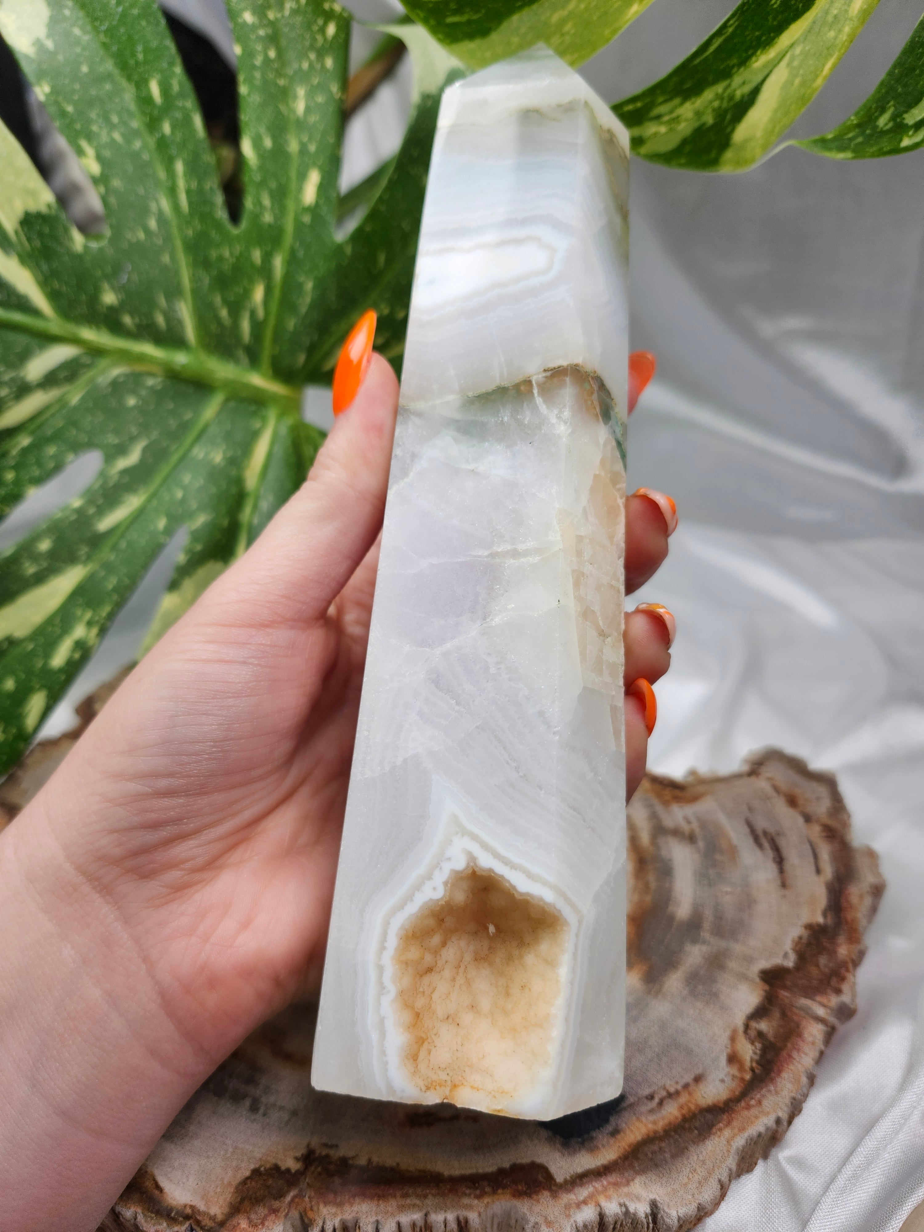 MOSS AGATE TOWER LG