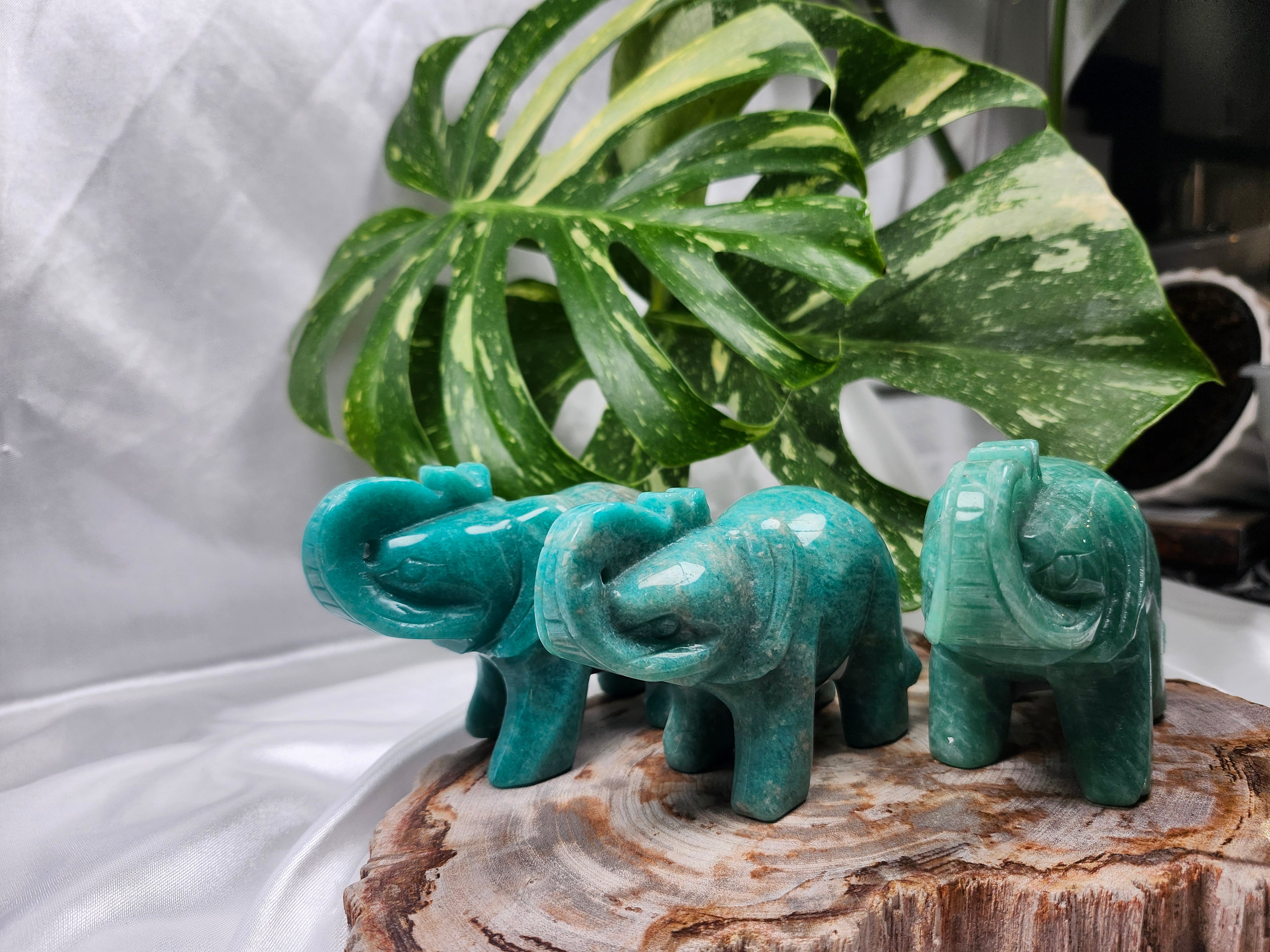 AMAZONITE ELEPHANT