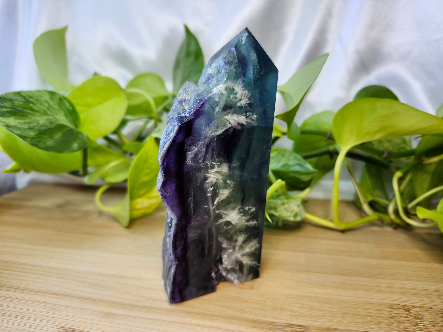 FEATHER FLUORITE TOWER