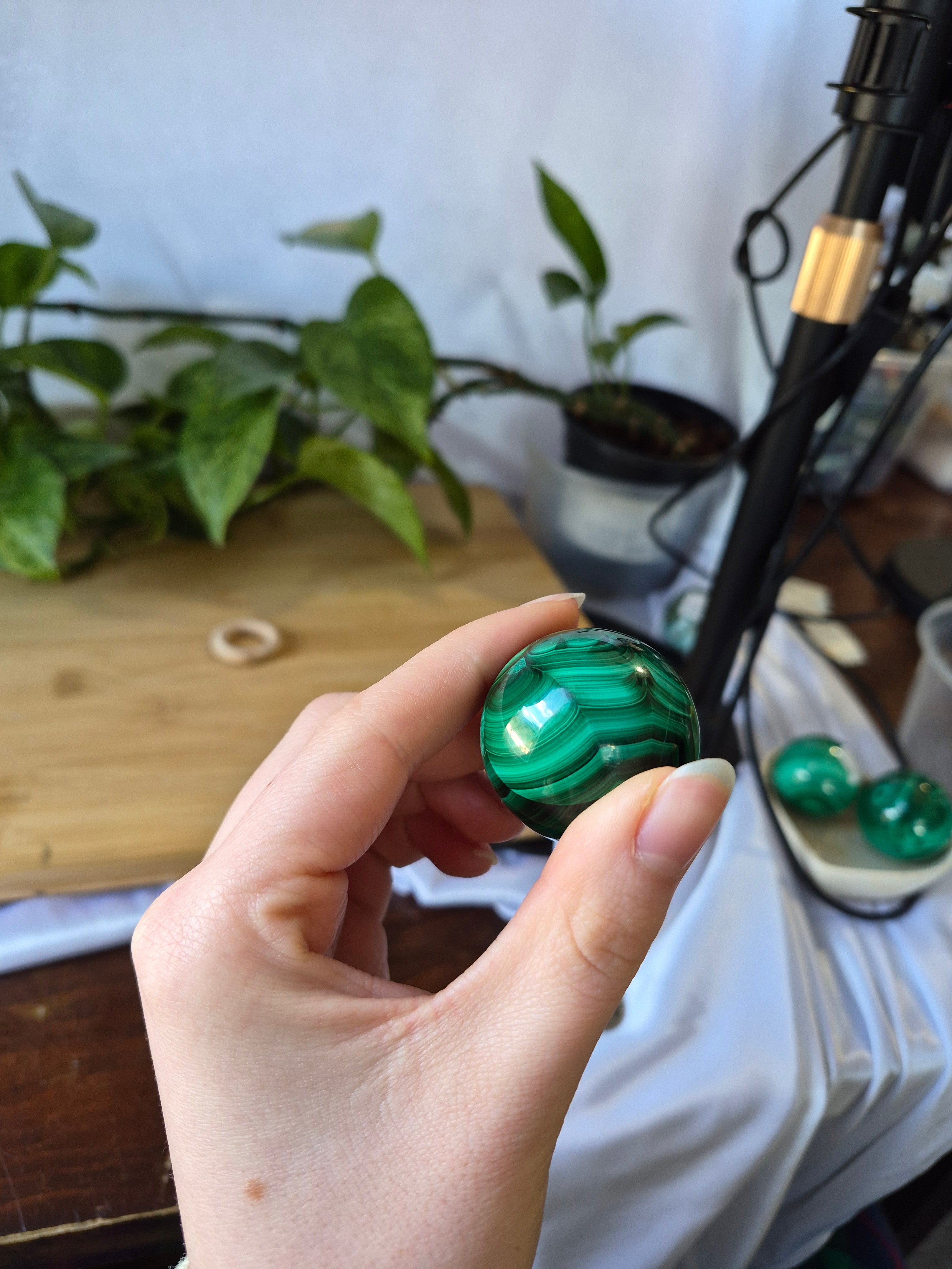 MALACHITE SPHERE