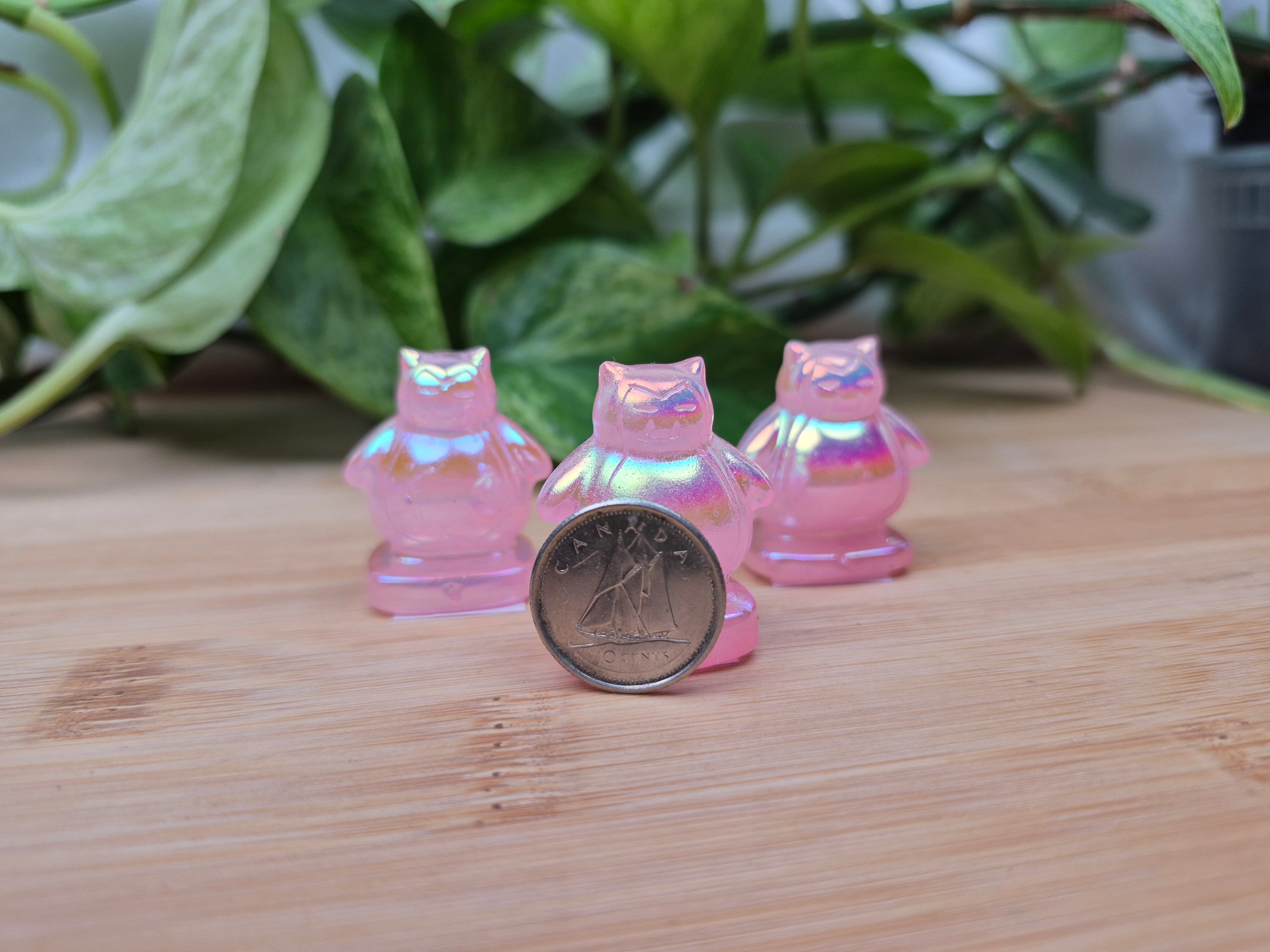 AURA ROSE QUARTZ SNORLAX