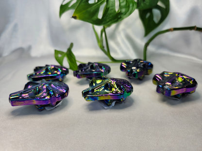 TITANIUM ELECTROPLATED OBSIDIAN SM FALCON